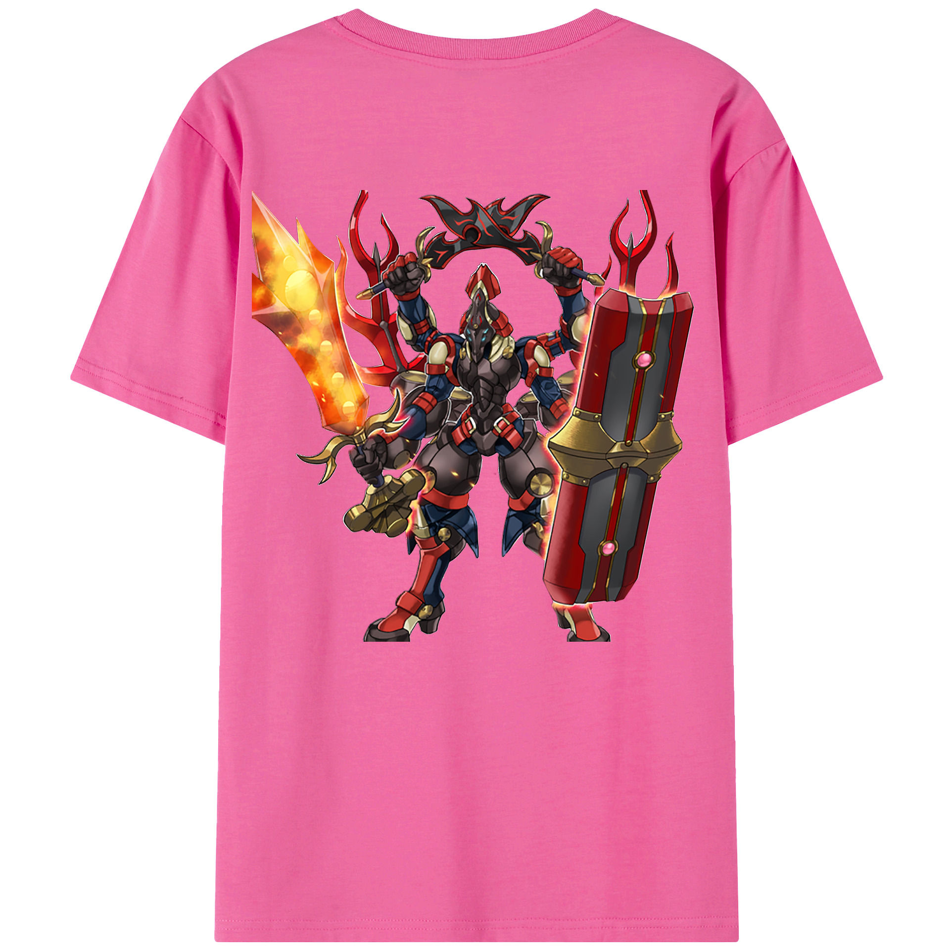 （画像用） 遊☆戯☆王 Yu-Gi-Oh! レディース半袖Tシャツ(バックプリント)